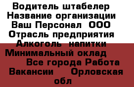 Водитель-штабелер › Название организации ­ Ваш Персонал, ООО › Отрасль предприятия ­ Алкоголь, напитки › Минимальный оклад ­ 45 000 - Все города Работа » Вакансии   . Орловская обл.